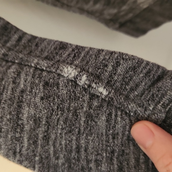 Everlane Gray Cotton Scoop Neck Sweater XS - Picture 4 of 7